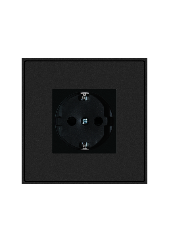 [TIS-MER-SOK-PLT Black] Mercury Socket Plate Black