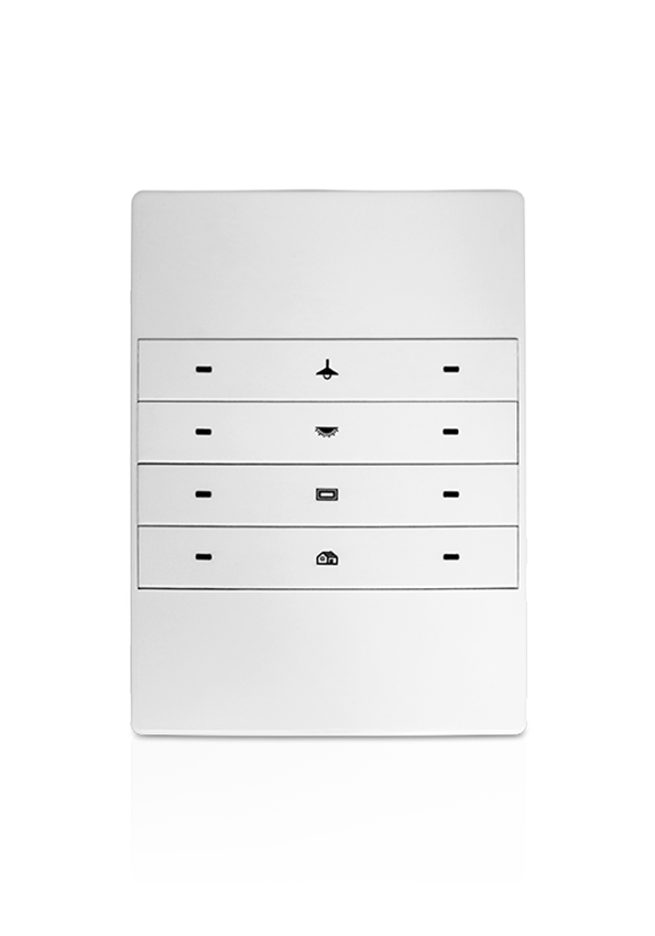[MRS-8G White] Mars 8 button Panel