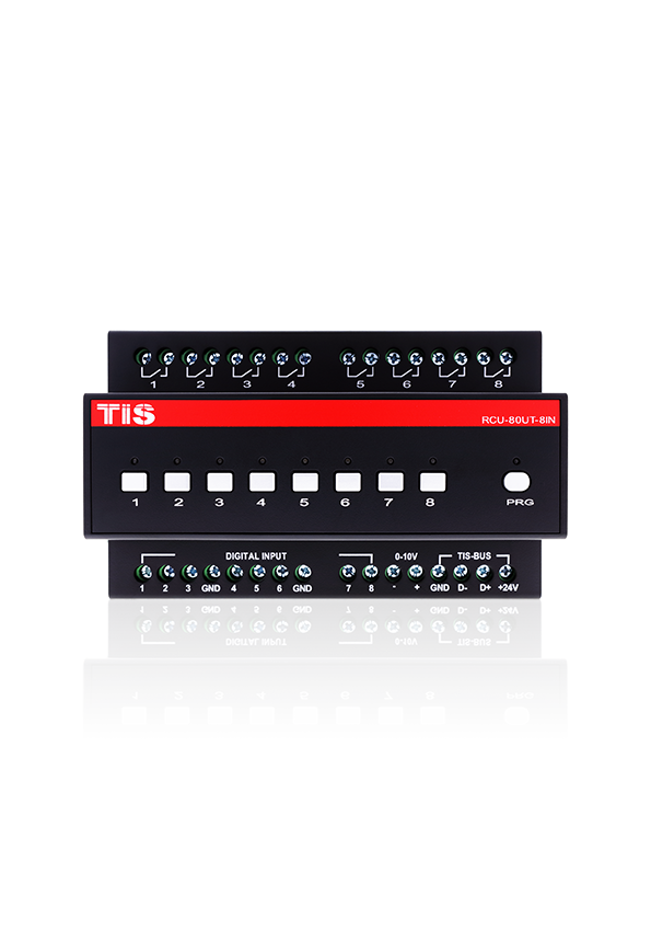 RCU 8 Relay switch +8Digital inputs 