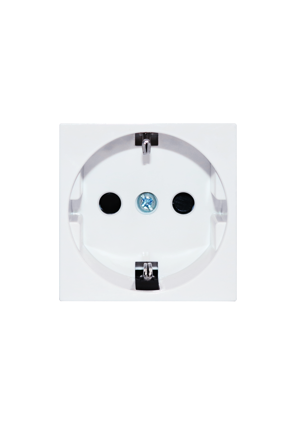[TE0829 White] Terre 16A 250V One gang German socket unit 