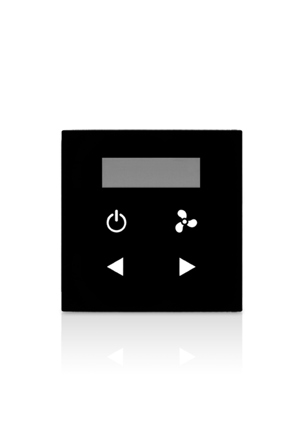 [TER-ACT-A] Terre touch AC thermostat   with Adaptor to connect to Panel Addition