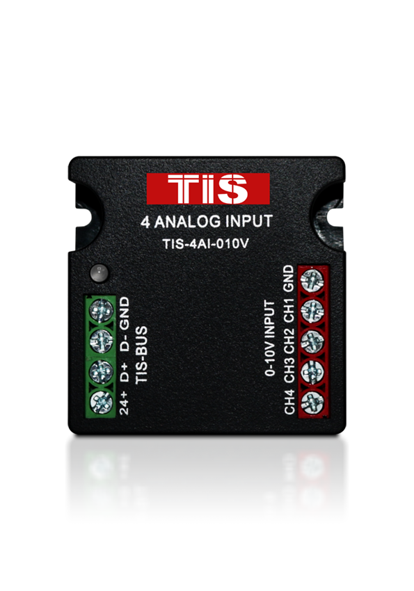 [TIS-4AI-010V] 4 Analog Input 0-10V