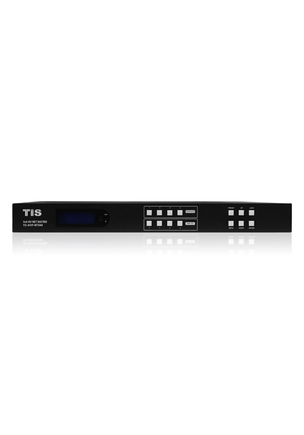 [TIS-AVIP-MTX44] 4X4 IP TV Matrix 