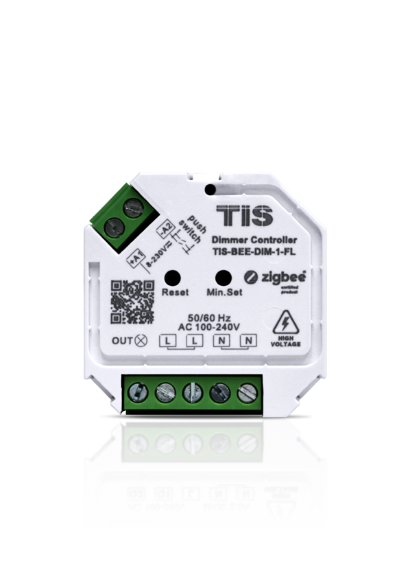 1 channel universal dimmer module 
(Can works without the needs of N neutral connection)
Zigbee Protocol 