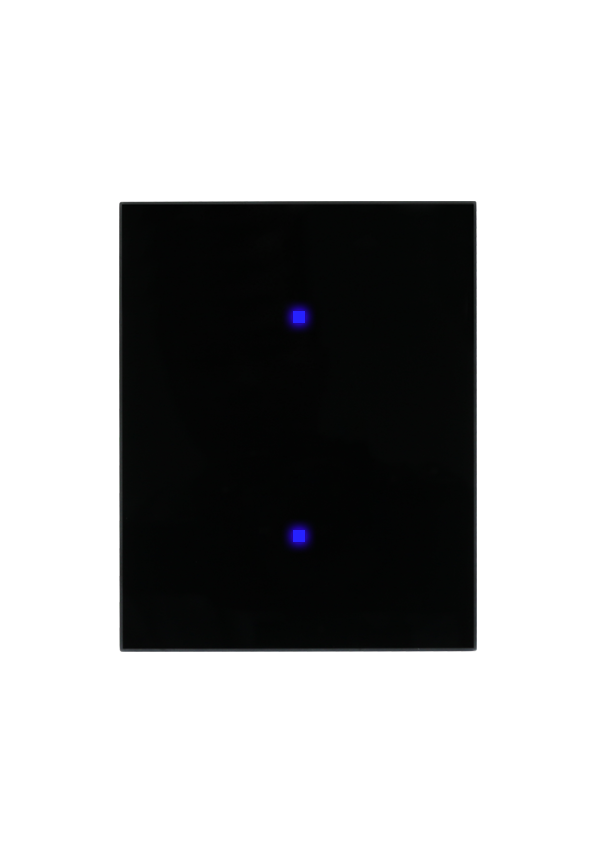 Venera Zigbee Switch 2 Gang 5A Black