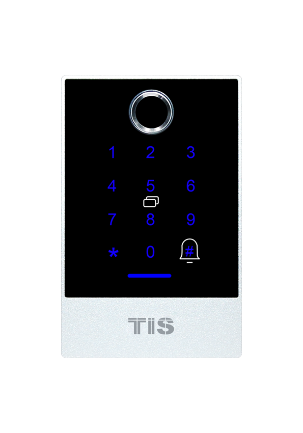 "Bluetooth Access Control Support BLE APP/IC Card/Passcode/Fingerprint Support timed passcode Real time audit trial function Material: Aluminum alloy/Armoured glass Power supply: DC12V Fingerprint capacity: 100 users Card capacity: 20000 users IP class: IP65 Work with electric drop bolt or electromagnetic lock"