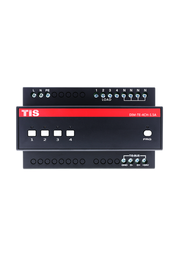 [DIM-TE-4CH-1.5A] Trailing  Edge Dimmer 4 channel 1.5A