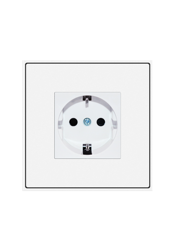 [MER-SOK-PLT-WHT] Mercury Socket Plate White