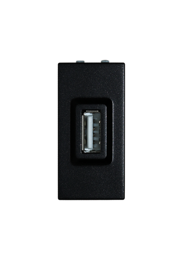 [TE0849 Black] Terre USB socket unit 