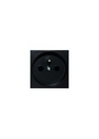 [TE0930 Black] Terre 16A 250V One gang French socket unit 