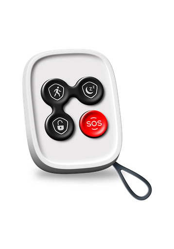 [TIS-BEE-KF-4] Security Key Fob 4 buttons
Battery powered 
Zigbee Protocol 