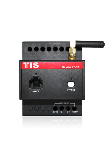 [TIS-ZIG-PORT] TIS-ZIG-PORT Gateway for TIS-Zigbee 3 and security Controller with Ethernet Connection.