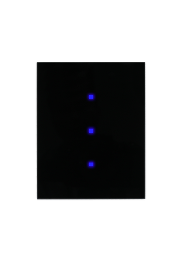 [VEN-ZIG-3G Black] Venera Zigbee Switch 3 Gang 5A Black