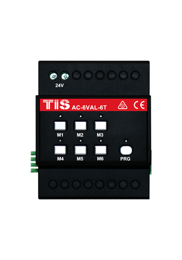 [AC-6VAL-6T] 6x Zoning AC Valve Controller 